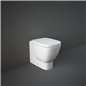 WC en céramique affleurant avec siège softclose - One | RAK Ceramics WC en céramique affleurant avec siège softclose - One | RAK Ceramics