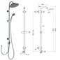 Kit colonne de douche chromée avec inverseur Ø22 mm - CL2118 | Sphera Kit colonne de douche chromée avec inverseur Ø22 mm - CL2118 | Sphera
