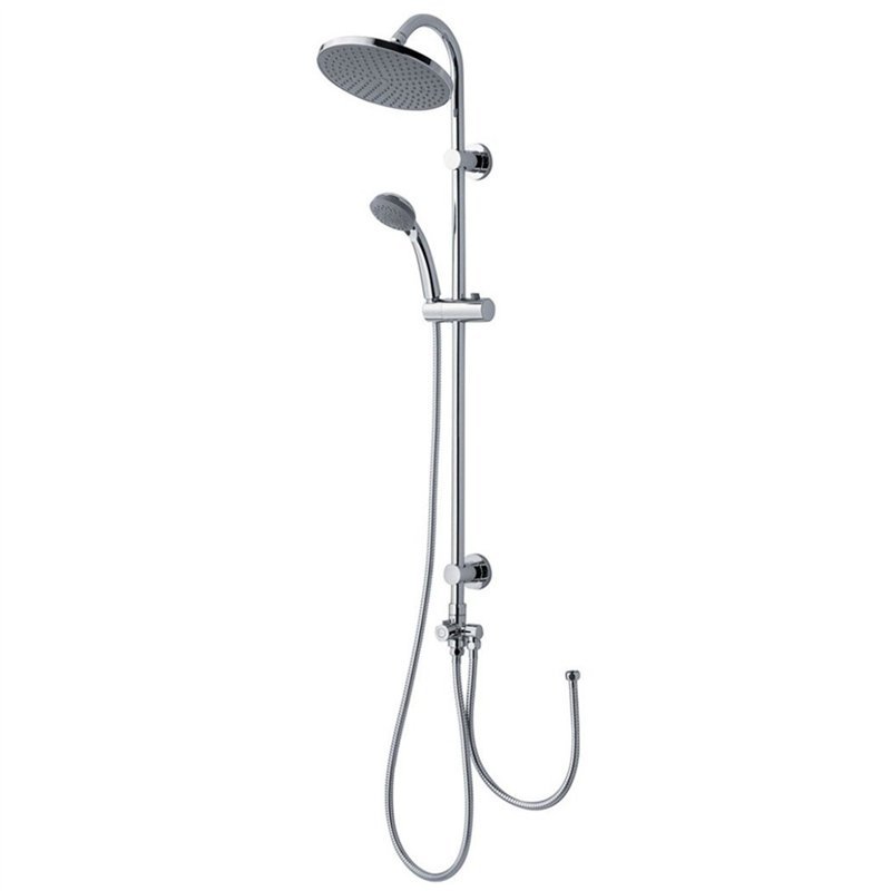 Kit colonne de douche chromée avec inverseur Ø22 mm - CL2118 | Sphera Kit colonne de douche chromée avec inverseur Ø22 mm - CL2118 | Sphera