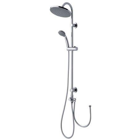 Kit colonne de douche chromée avec inverseur Ø22 mm - CL2118 | Sphera
