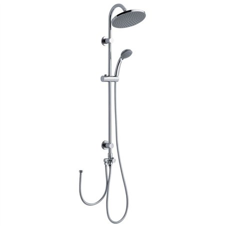 Kit colonne de douche chromée avec inverseur Ø22 mm - CL2118 | Sphera