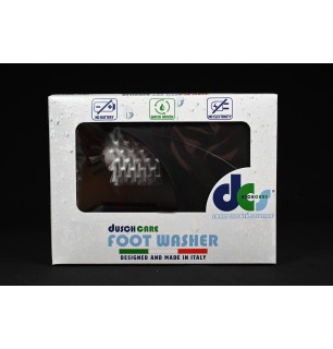Lave-pieds de douche - Plastique recyclé, couleur noir