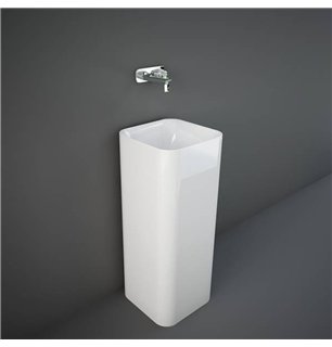 Lavabo carré 36xH90 cm blanc - Petit | RAK Ceramics