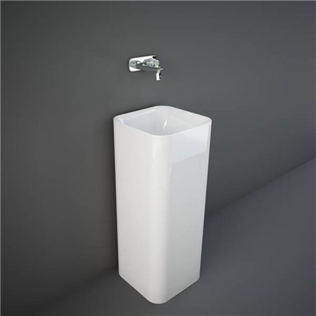 Lavabo carré 36xH90 cm blanc - Petit | RAK Ceramics