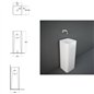 Lavabo carré 36xH90 cm blanc - Petit | RAK Ceramics Lavabo carré 36xH90 cm blanc - Petit | RAK Ceramics