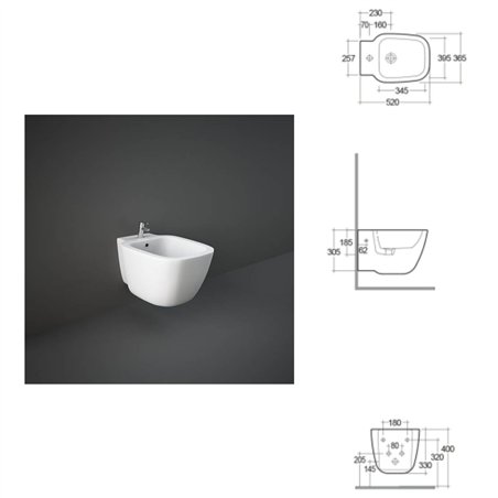 WC suspendu avec abattant softclose blanc alpin - One | RAK Ceramics