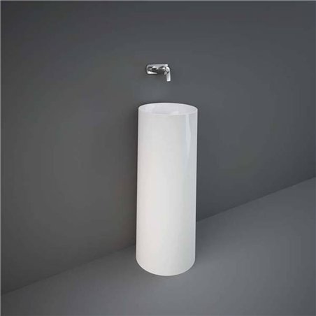Petit Rak : lavabo rond à poser - Matière : céramique