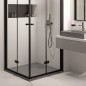 Receveur de douche rectangulaire en granit gris 120x80 cm - Sofyro Receveur de douche rectangulaire en granit gris 120x80 cm - Sofyro