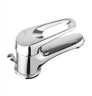 Mélangeur lavabo avec vidage laiton chromé - Série Naomi | Piralla