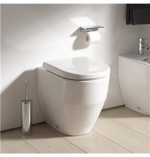 WC suspendu en céramique blanche 53x36 cm sans rebord - Pro Series | Laufen