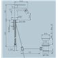 Mitigeur de bidet pivotant en laiton chromé - Série Alba | Jacuzzi Mitigeur de bidet pivotant en laiton chromé - Série Alba | Jacuzzi