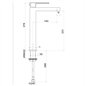 Mitigeur lavabo haut en laiton chromé - Série Twinkle | Jacuzzi® . Mitigeur lavabo haut en laiton chromé - Série Twinkle | Jacuzzi® .