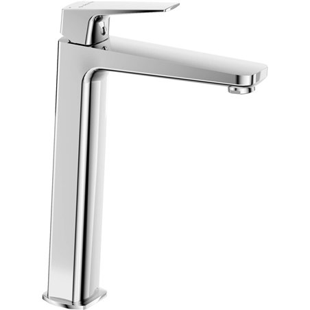 BLUR Mélangeur de lavabo, haut, chrome