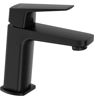 Mitigeur de lavabo en laiton, finition noire - Vetox