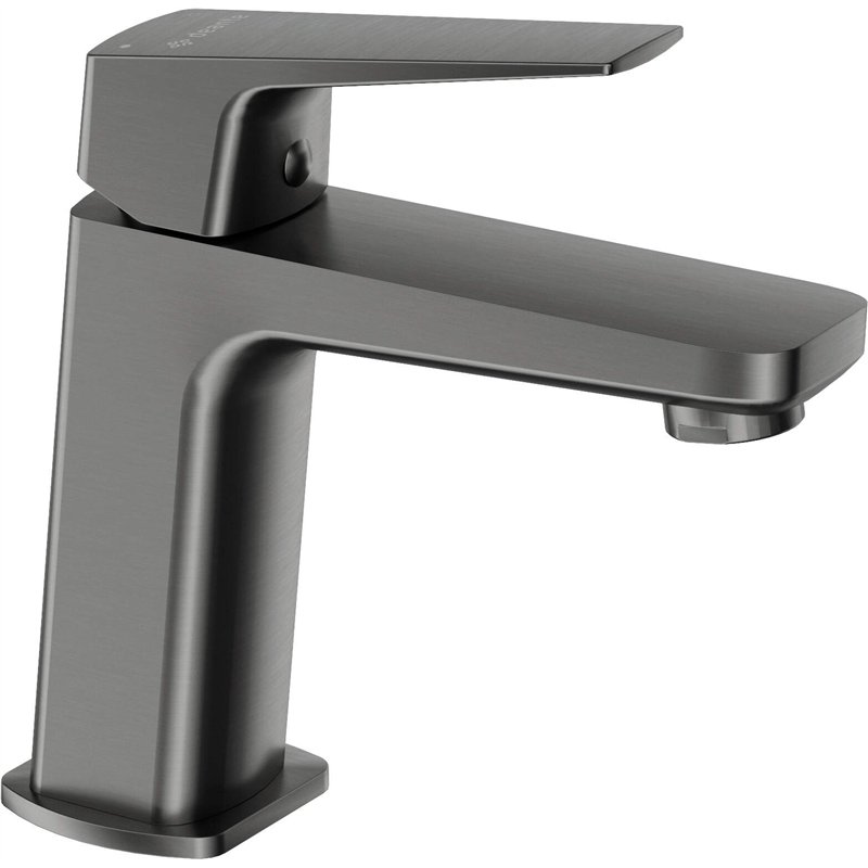 Mitigeur de lavabo en laiton avec finition couleur titane - Vetox Mitigeur de lavabo en laiton avec finition couleur titane - Vetox