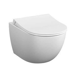 Paire d'abattants softclose série Sento - Couleur : Blanc