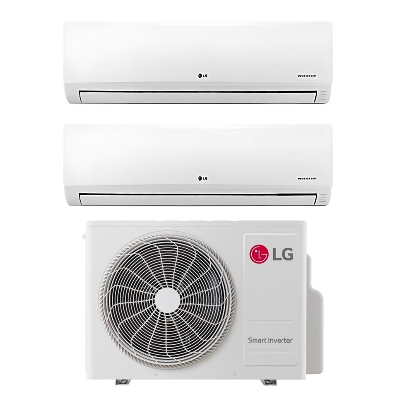 Kit de climatisation LG Dual Split 9k + 12k WiFi Special Plus - Multi A++ Unit Kit de climatisation LG Dual Split 9k + 12k WiFi Special Plus - Multi A++ Unit