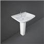 Lavabo sur colonne en céramique blanche Série Origin | Rak Ceramics Lavabo sur colonne en céramique blanche Série Origin | Rak Ceramics