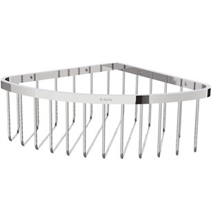 Panier de douche Veronik - angle, chrome
