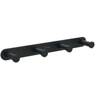 Veronik Crochet, quadruple - monté sur plaque, noir