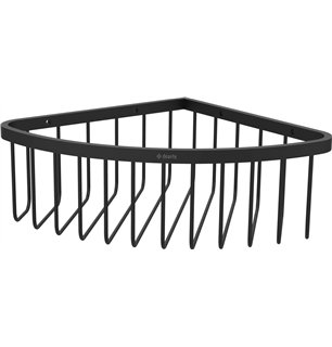 Panier de douche Veronik - coin, noir