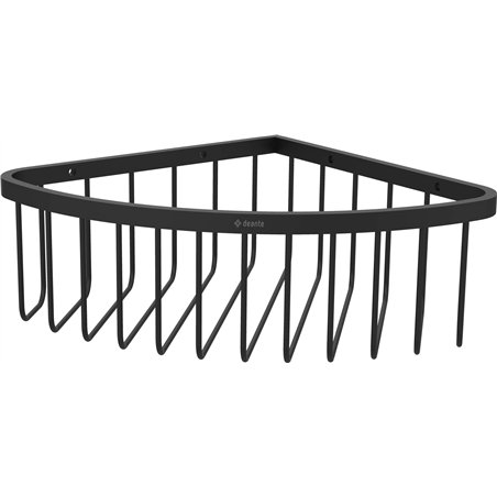 Panier de douche Veronik - coin, noir