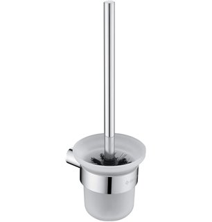 Brosse de toilette Endor, montage mural, chrome