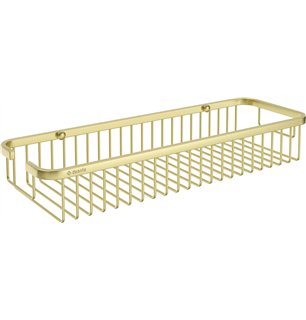 Panier de douche Endor, or brossé
