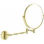 Miroir cosmétique avec bras en acier finition or brossé - Endor Miroir cosmétique avec bras en acier finition or brossé - Endor