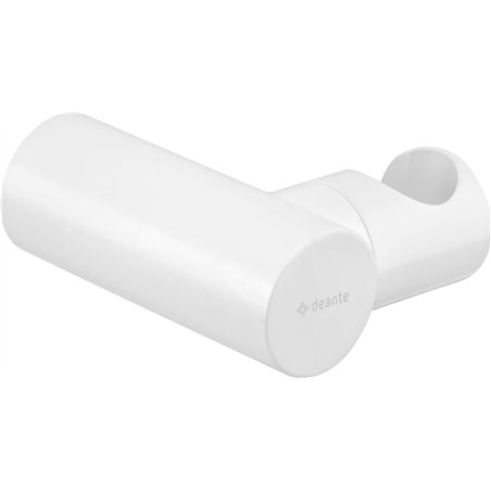Endor Support mural, pour douchette, laiton, blanc