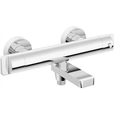 Mélangeur bain Harty, thermostatique, chrome