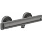 Mitigeur de douche thermostatique mural finition titane - Harty Mitigeur de douche thermostatique mural finition titane - Harty