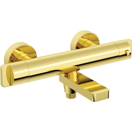 Mitigeur de baignoire Harty, thermostatique, or