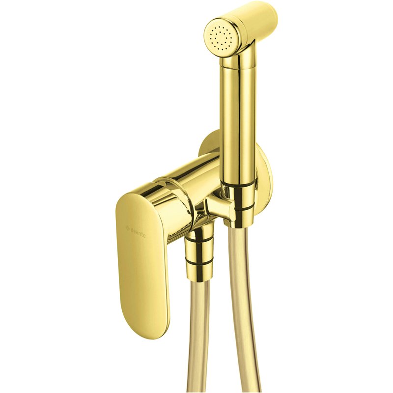 Mitigeur bidet encastré avec douchette couleur or - Montain Mitigeur bidet encastré avec douchette couleur or - Montain