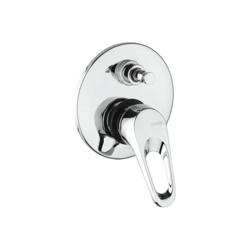 Mitigeur de douche encastré avec inverseur 2 sorties chrome - Naomi | Piralla Mitigeur de douche encastré avec inverseur 2 sorties chrome - Naomi | Piralla