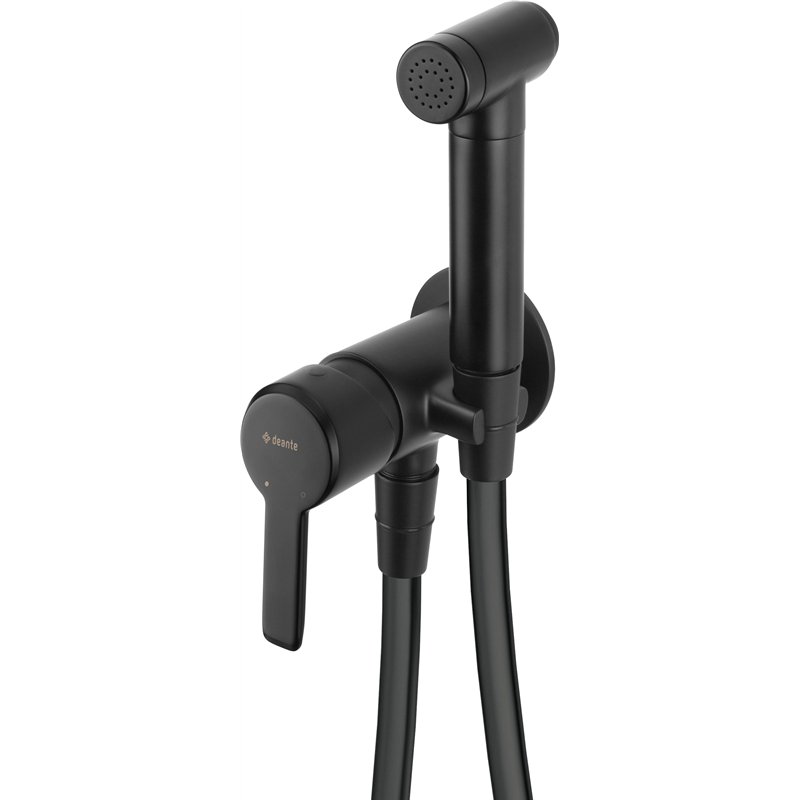 Mitigeur bidet encastré avec douchette finition noire - Stapol Mitigeur bidet encastré avec douchette finition noire - Stapol