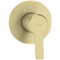 Mitigeur de douche encastré sans interrupteur, finition or brossé - Stapol Mitigeur de douche encastré sans interrupteur, finition or brossé - Stapol