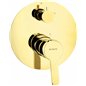 Mitigeur de douche encastré avec interrupteur de douche finition or - Stapol Mitigeur de douche encastré avec interrupteur de douche finition or - Stapol