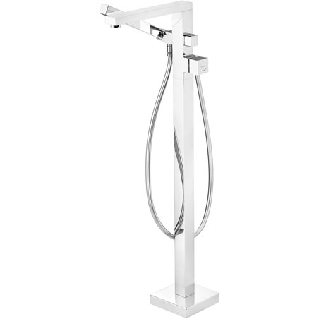 Vetox Mélangeur de baignoire, indépendant, avec kit de douche, chromé