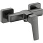 Mitigeur de douche mural en laiton avec finition titane - Vetox Mitigeur de douche mural en laiton avec finition titane - Vetox
