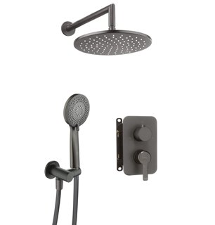 Stapol Ensemble de douche encastrée, avec boîte de mélange