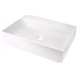 Vasque à poser en granit avec base pour robinet 50x40 cm albâtre - Sofyro Vasque à poser en granit avec base pour robinet 50x40 cm albâtre - Sofyro