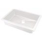 Lavabo encastré en granit finition albâtre 50x35 cm - Sofyro Lavabo encastré en granit finition albâtre 50x35 cm - Sofyro