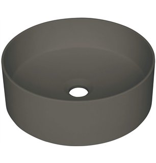 Delia Lavabo en granit, plan de travail, anthracite métallique