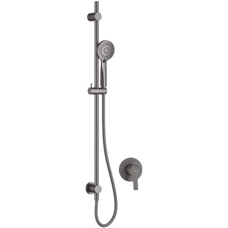 Stapol Ensemble de douche encastrée, avec barre coulissante