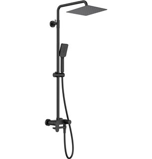 Montain Colonne de douche, avec mitigeur bain - bec mobile