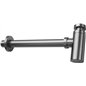 Kit de vidange pour lavabo forme ronde finition titane Kit de vidange pour lavabo forme ronde finition titane