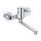 Mélangeur évier mural chromé Ø40 mm laiton - Intemporel | Tecom Mélangeur évier mural chromé Ø40 mm laiton - Intemporel | Tecom
