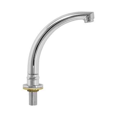 Bec orientable chromé pour lavabo 200 mm 1/2" M | Tecom