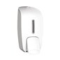 Distributeur de savon blanc/gris 800 ml avec clé - Deluxe | Tecom Distributeur de savon blanc/gris 800 ml avec clé - Deluxe | Tecom